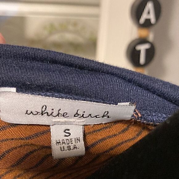 White birch long sleeve small shirt E - Picture 5 of 7